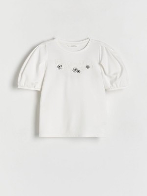 Reserved Appliqué T-shirts Meisjes Room | QFUMZ-4806