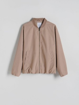 Reserved Bomber Jassen Heren Beige | RVLGW-2359