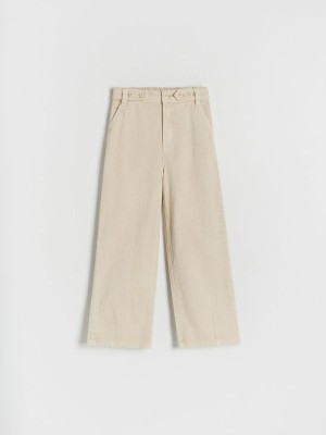 Reserved Cottonbuttons Broek Meisjes Beige | WOYHT-8571