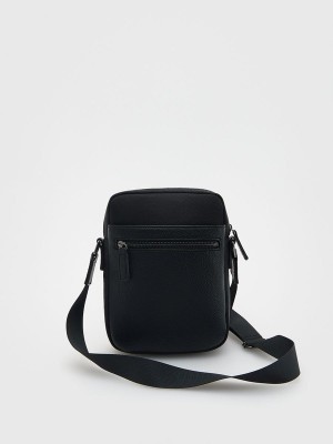 Reserved Crossbody Pouch Tassen Heren Zwart | LNDHU-8719