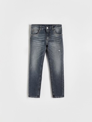 Reserved Distressed Slim Jeans Jongens Lichtgrijs | VNGXI-4120