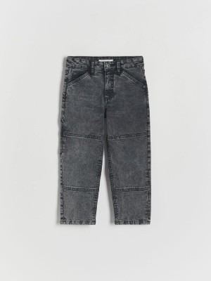 Reserved Elastic Brede Leg Jeans Jongens Lichtgrijs | GXTHN-2763