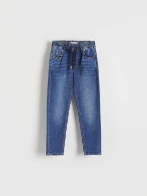 Reserved Elastic Carrot Jeans Jongens Blauw | FVGRJ-0369