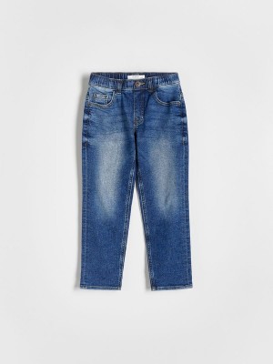 Reserved Elastic Regular Jeans Jongens Donkerblauw | NETOG-1480