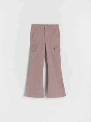 Reserved Flarecargo Pockets Broek Meisjes Bordeaux | IZVNM-8631