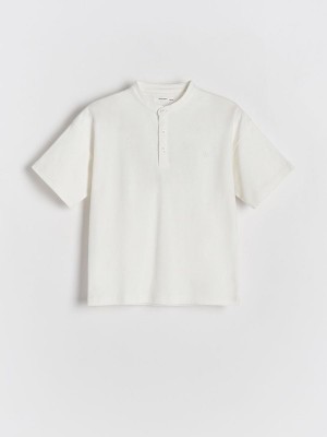 Reserved Henley Katoenen T-shirts Jongens Room | SXADR-9647