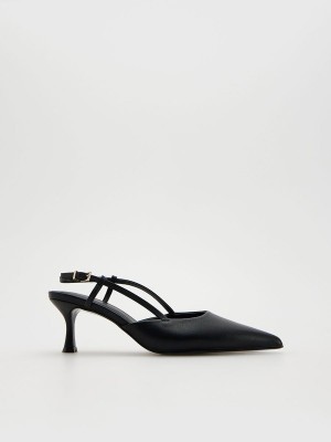 Reserved High Pumps Hakken Dames Zwart | XUBJY-4820