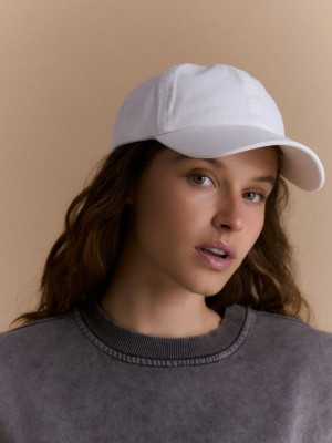 Reserved Katoenen Baseball Caps Dames Beige | VTMHU-2487