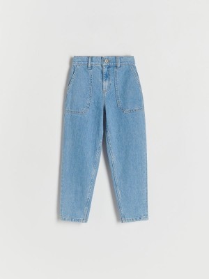 Reserved Klassieke Denim Balloon Jeans Jongens Blauw | BDZFP-3016