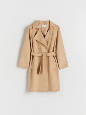 Reserved Klassieke Trench Jassen Meisjes Beige | PSZUA-8209