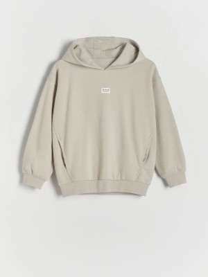 Reserved Oversized Truien Jongens Beige | PJCRQ-9724