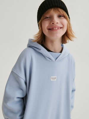 Reserved Oversized Truien Jongens Blauw | UATON-9457