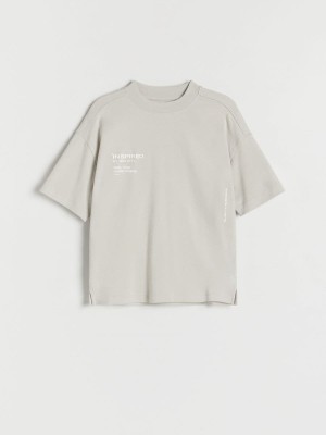 Reserved Oversized T-shirts Jongens Lichtgrijs | PBCTN-6513