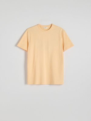 Reserved Plain Boxy T-shirts Heren Koraal | ZMEVY-0246