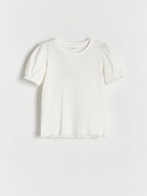 Reserved Rib Knit T-shirts Meisjes Room | OJADB-7168