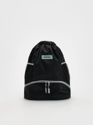 Reserved Rucksack Tassen Jongens Zwart | ECQVH-6548