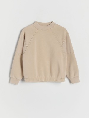 Reserved Sweatstitching Sweatshirts Meisjes Beige | BPYLJ-3047