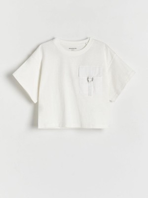 Reserved T-a Pocket T-shirts Meisjes Room | GYQIC-2984