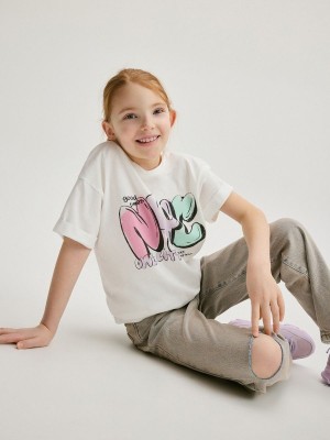 Reserved T-print T-shirts Meisjes Room | CZNFW-4871