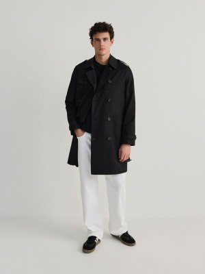 Reserved Trench With Jassen Heren Zwart | TJUXS-8179