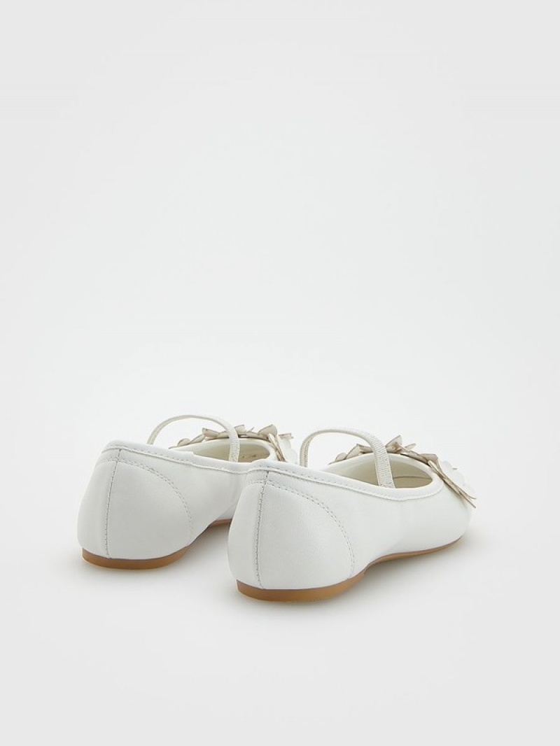 Reserved Ballerinas Schoenen Meisjes Wit | JBWEM-5630