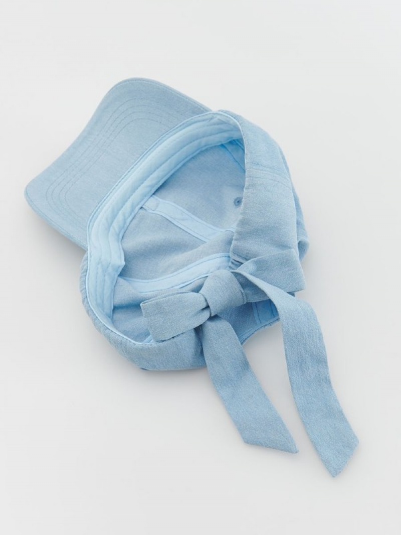 Reserved Baseballbow Detail Hoeden Meisjes Blauw | IUQGN-0294