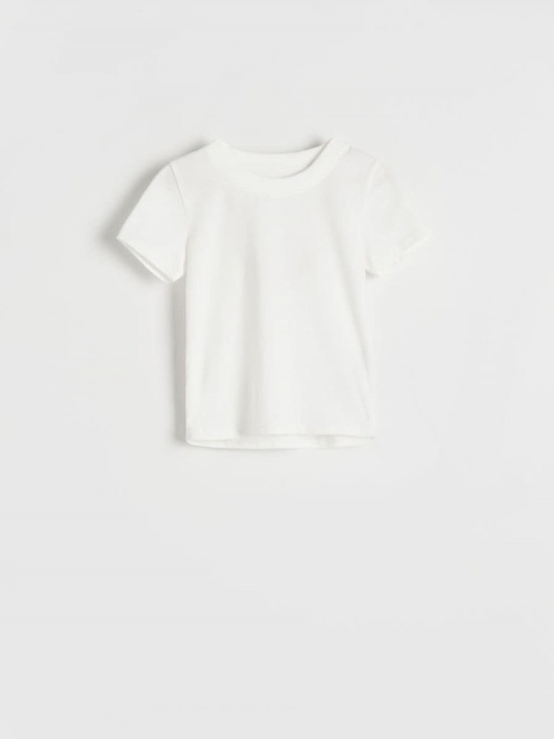 Reserved Basic Katoenen Rich T-shirts Meisjes Room | VQZKL-5364