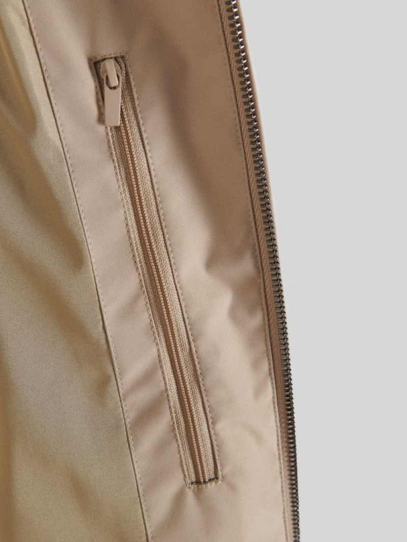 Reserved Bomber Jassen Heren Beige | UZAQN-2076