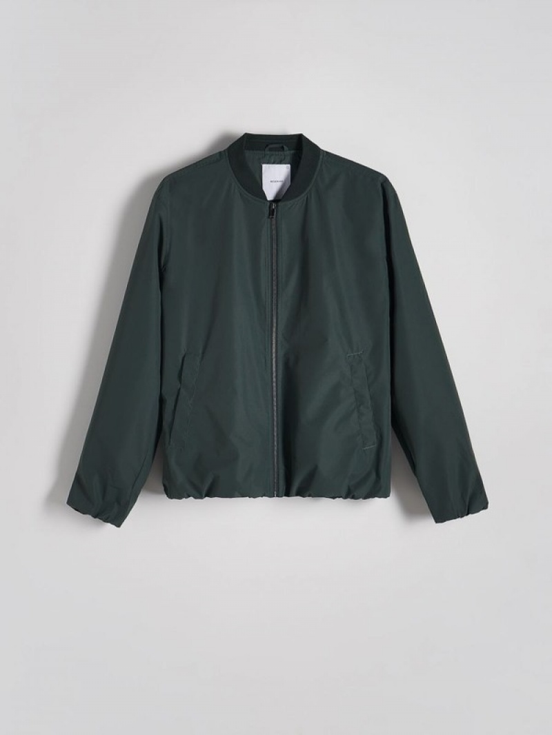 Reserved Bomber Jassen Heren Groen | EZUAM-3071