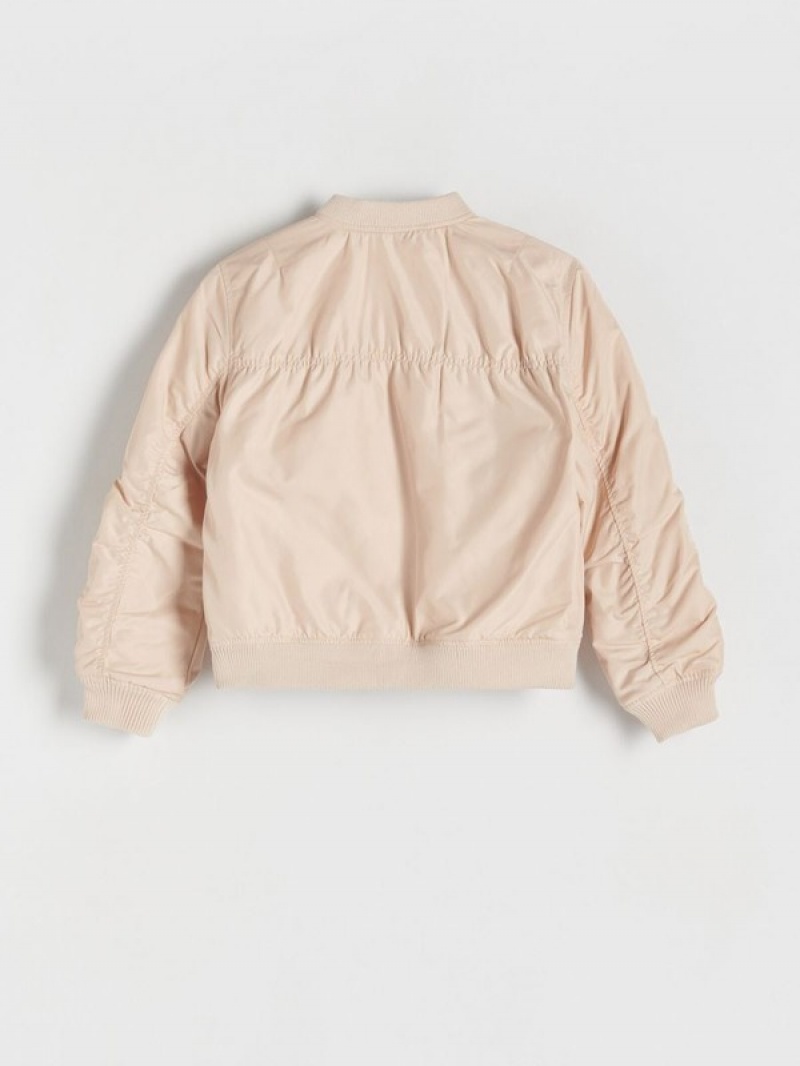 Reserved Bomber Jassen Meisjes Beige | QXNBC-3189