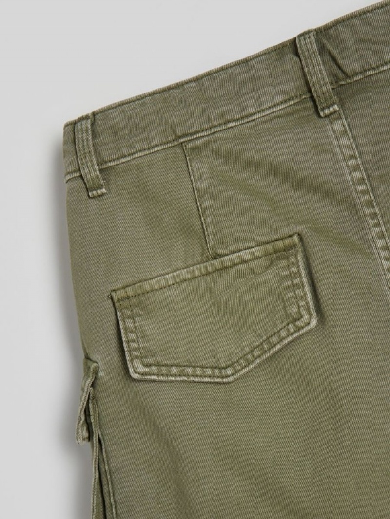 Reserved Cargo Pockets Rokken Dames Groen | DOAPS-7823