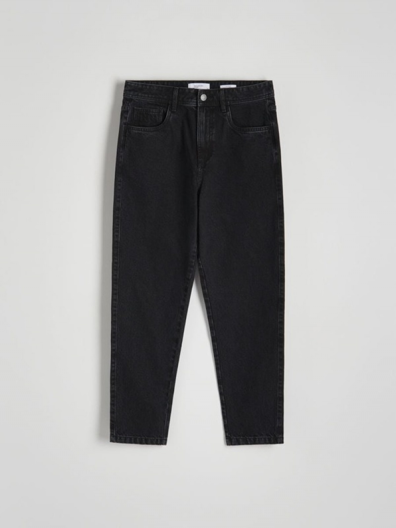 Reserved Carrot Fit Jeans Heren Zwart | FZTVQ-1239