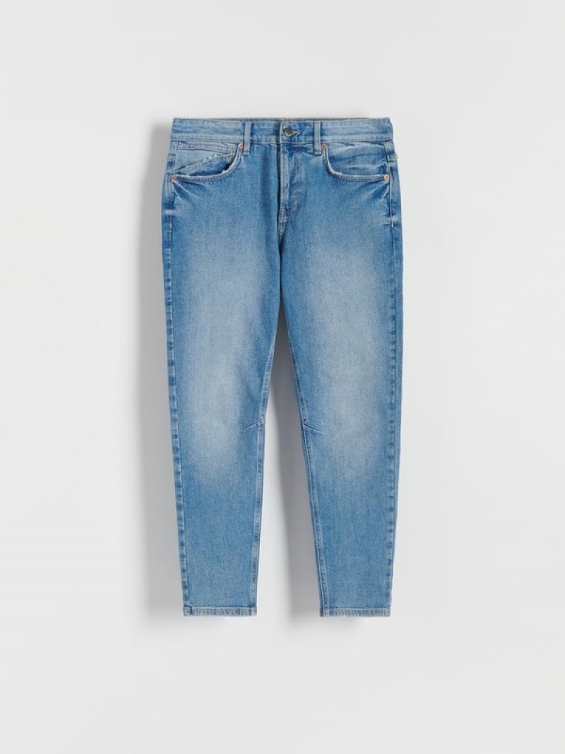 Reserved Carrot Slim Jeans Heren Blauw | NEABP-3672