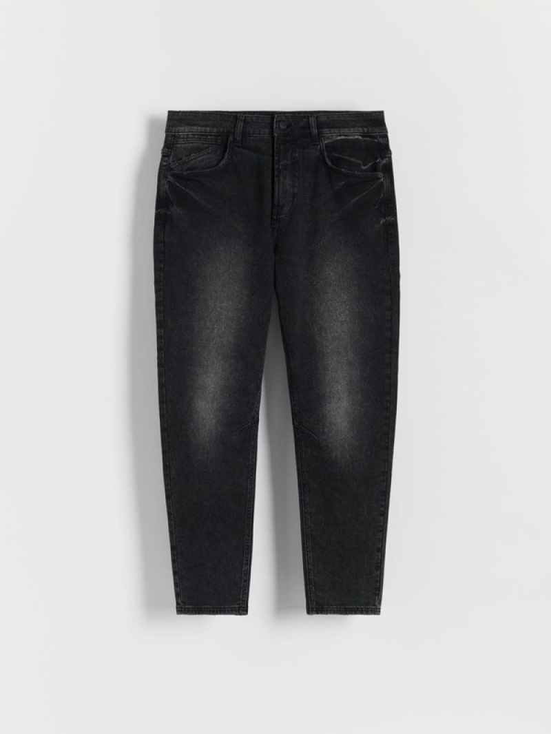 Reserved Carrot Slim Jeans Heren Grijs | FBVDE-8472