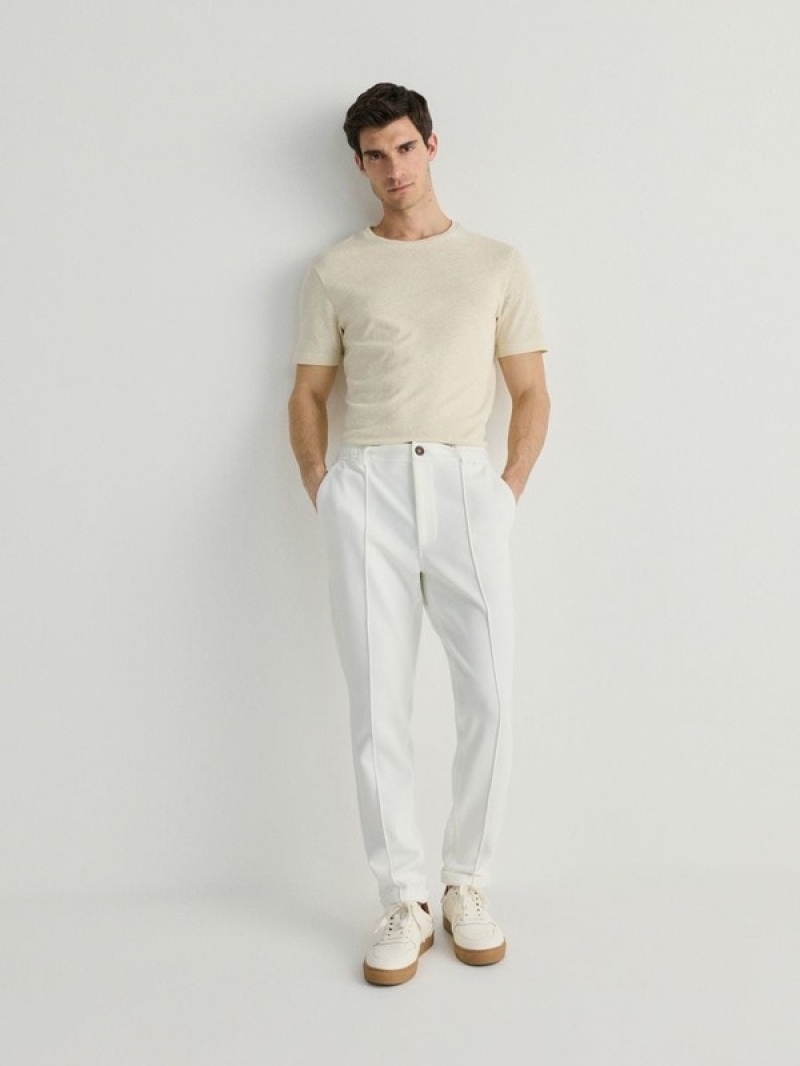 Reserved Chino Slim Broek Heren Room | EWUOI-5812