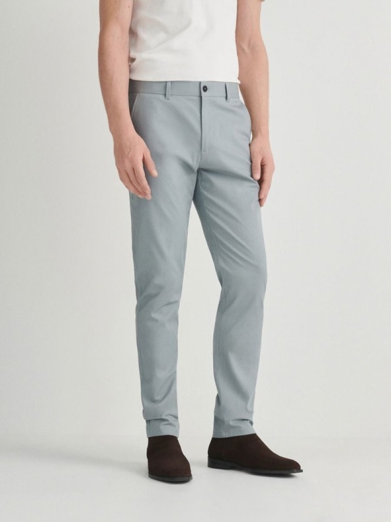 Reserved Chino Slim Fit Broek Heren Blauw | EGCAX-1684