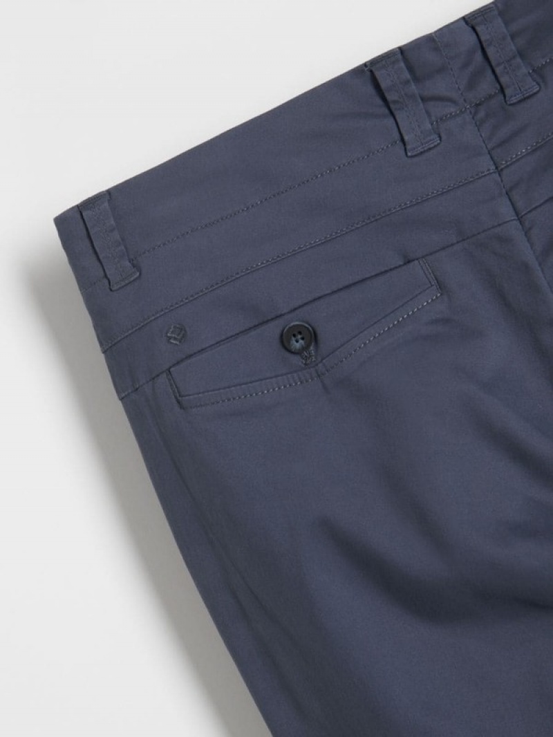 Reserved Chino Slim Fit Broek Heren Grijs Blauw | DVJYI-6548