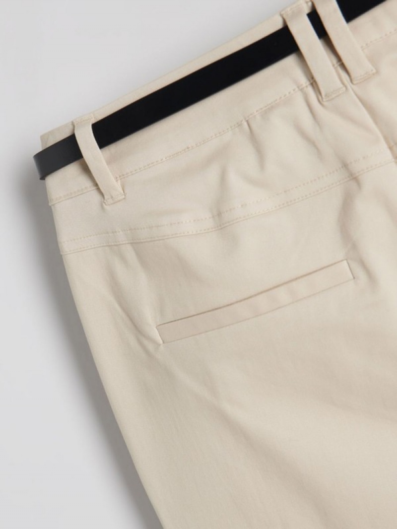 Reserved Chino With Broek Dames Beige | AMGFT-6037