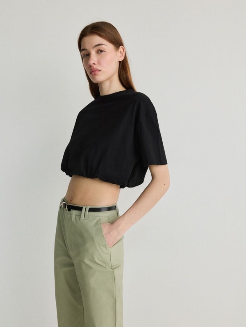 Reserved Chino With Broek Dames Groen | INFVZ-8164