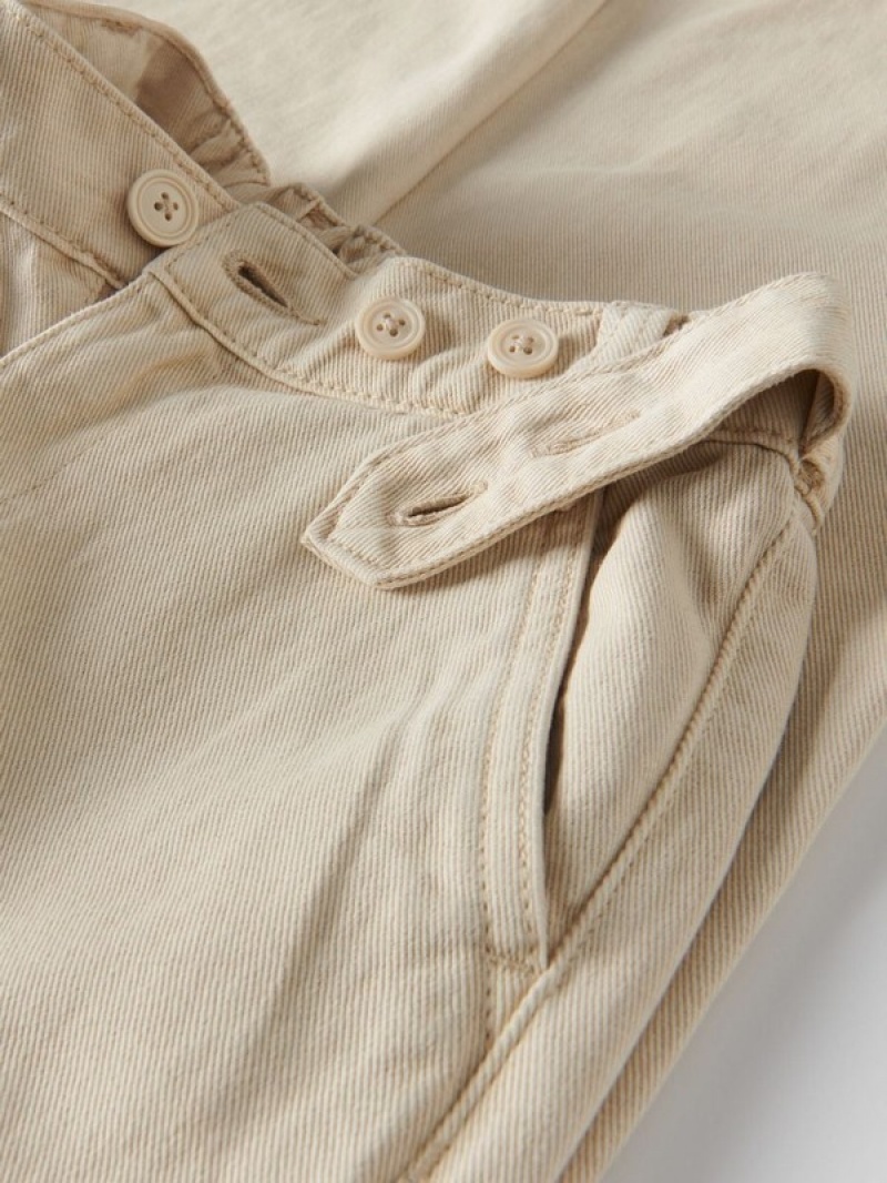 Reserved Cottonbuttons Broek Meisjes Beige | WOYHT-8571