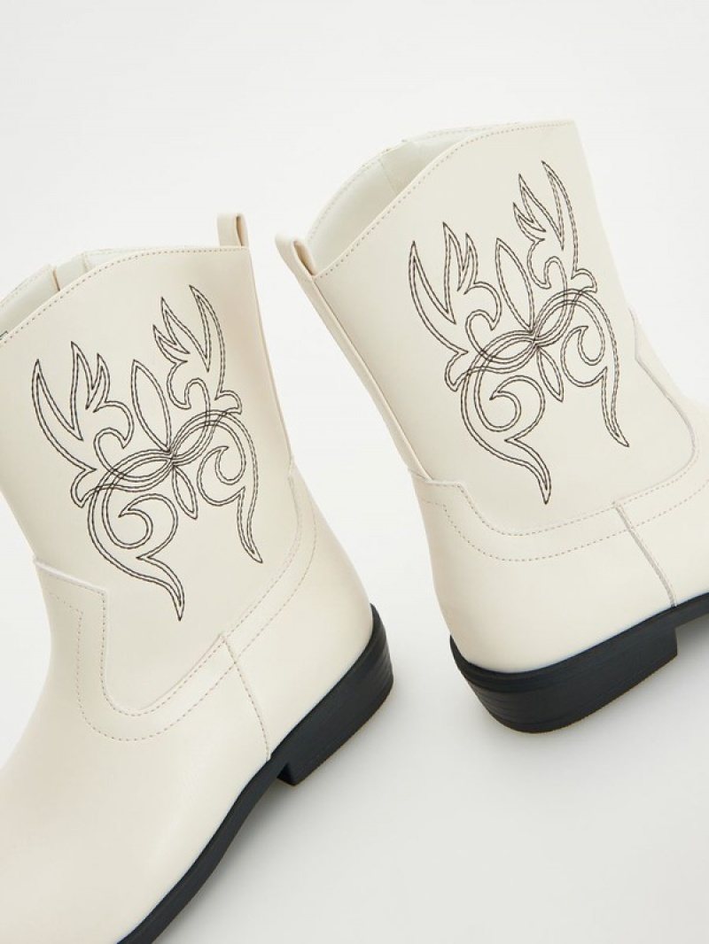 Reserved Cowboy Bootsembroidery Detailing Schoenen Meisjes Room | MRLUQ-6904