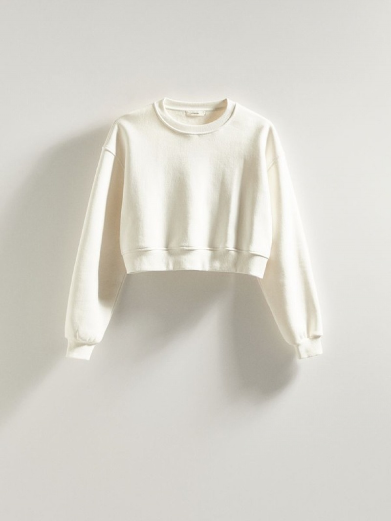 Reserved Cropped Katoenen Rich Sweatshirts Dames Room | DUPRL-4387