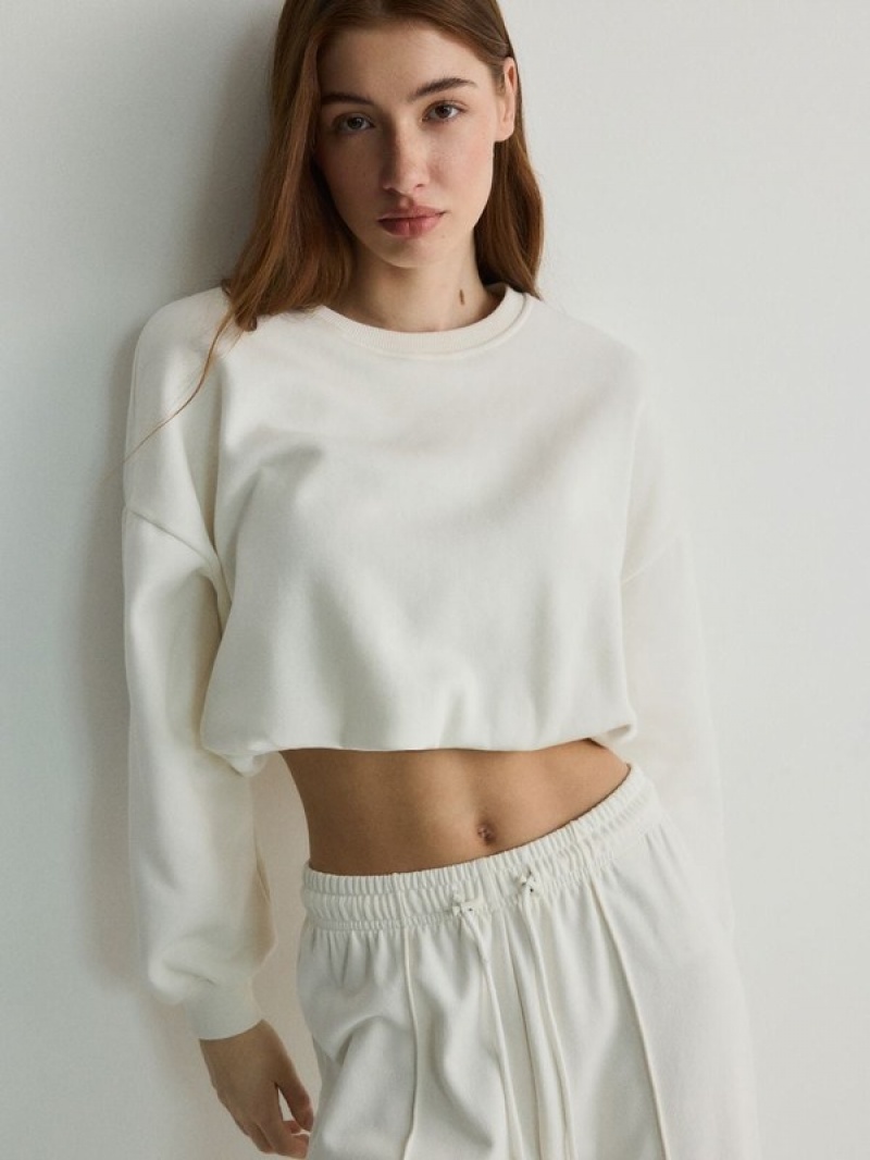 Reserved Cropped Sweatshirts Dames Room | QAYLP-7498