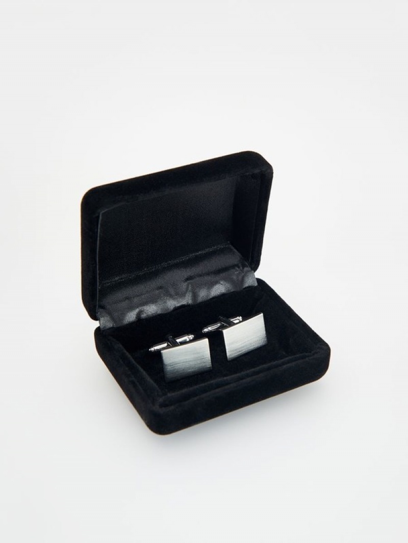 Reserved Cufflinks Riemen Heren Zilver | LKUJD-3058