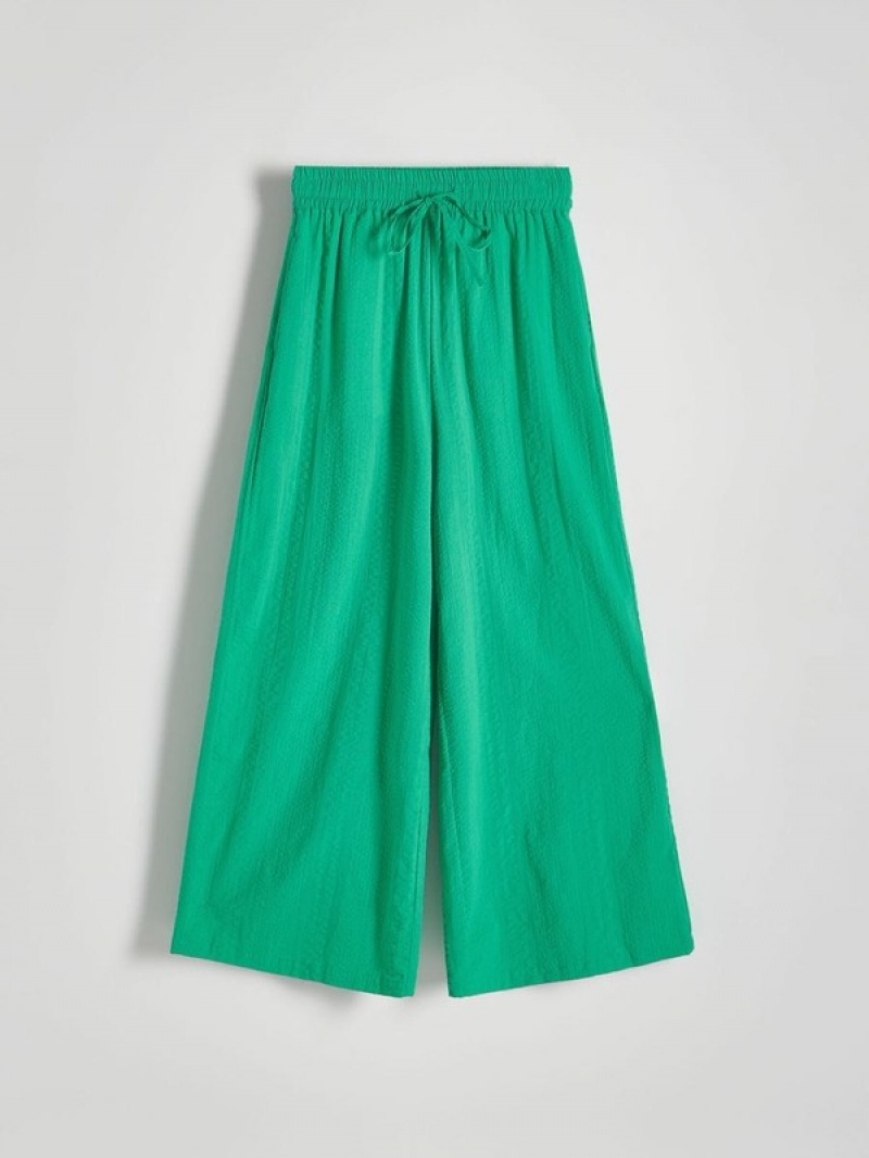 Reserved Culotte Broek Dames Groen | VAZCQ-4572