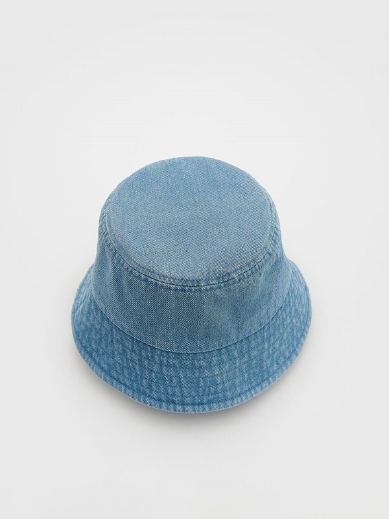 Reserved Denim Bucket Hoeden Jongens Grijs Blauw | XQUHN-4905