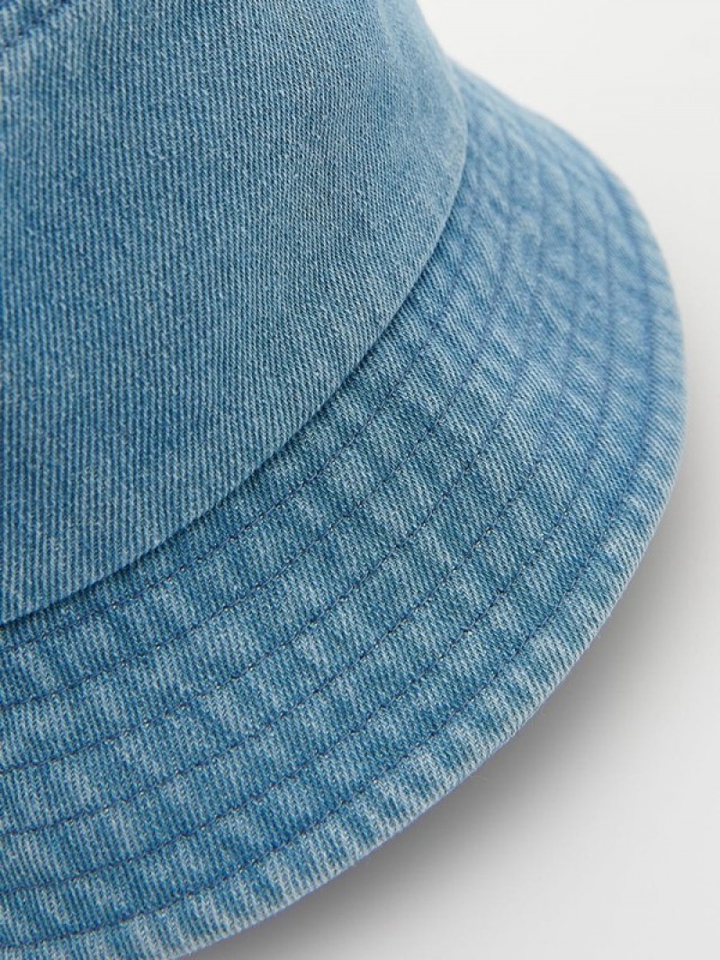 Reserved Denim Bucket Hoeden Jongens Grijs Blauw | XQUHN-4905