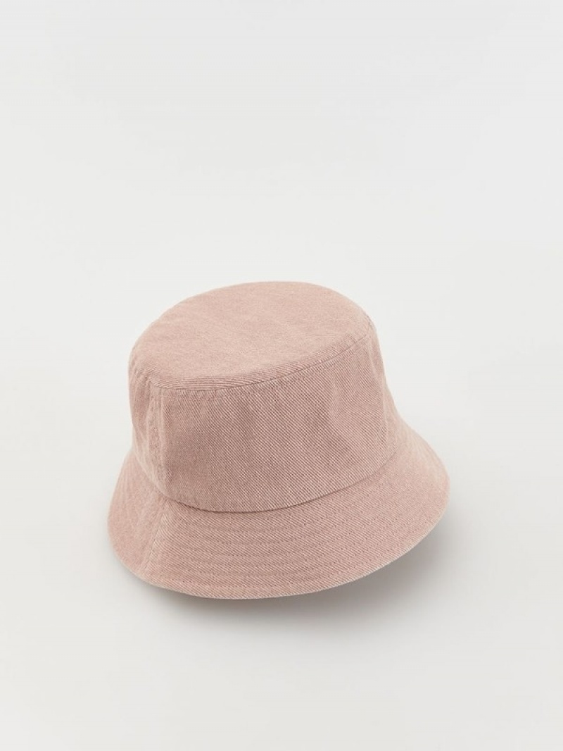 Reserved Denim Bucket Hoeden Meisjes Roze | KDYSP-6184