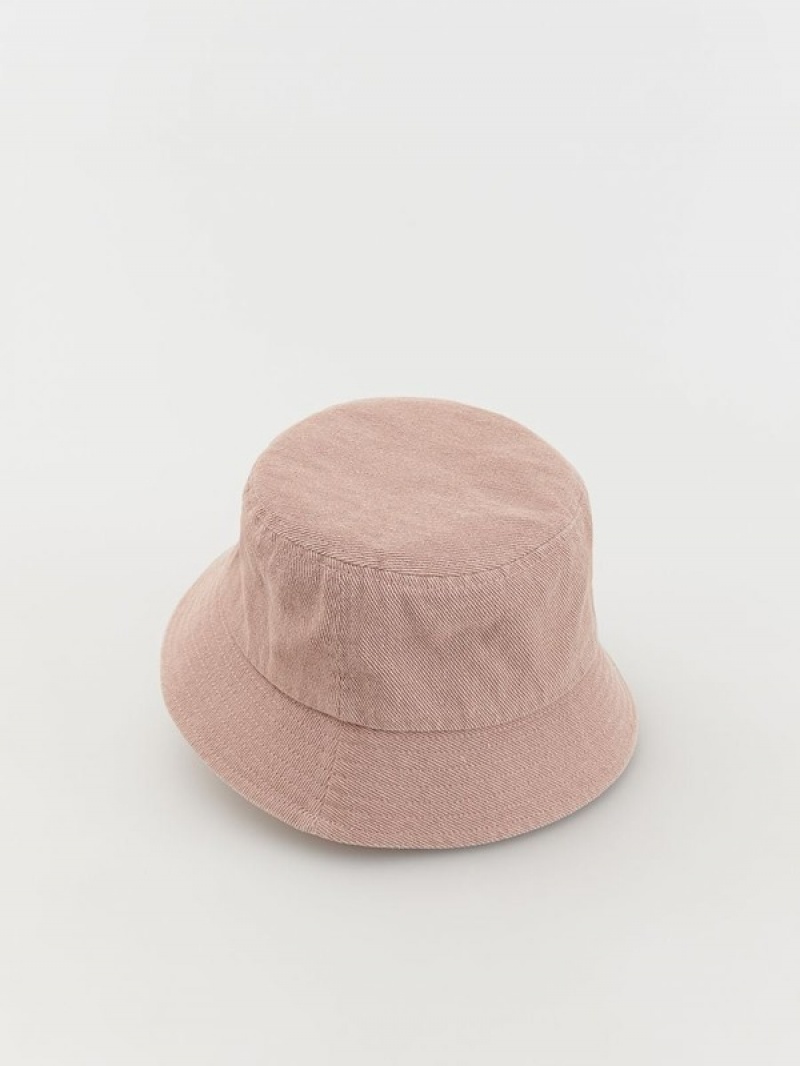 Reserved Denim Bucket Hoeden Meisjes Roze | KDYSP-6184