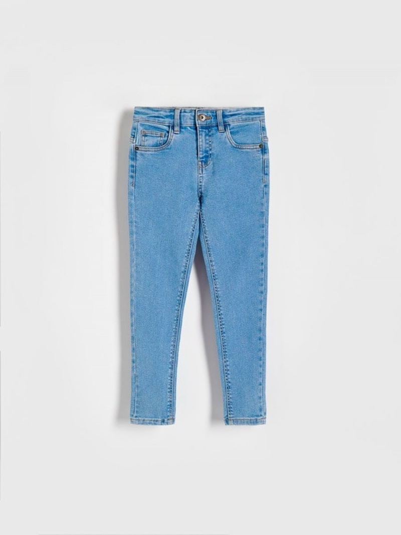 Reserved Elastic Slim Jeans Jongens Blauw | VKJZM-6574